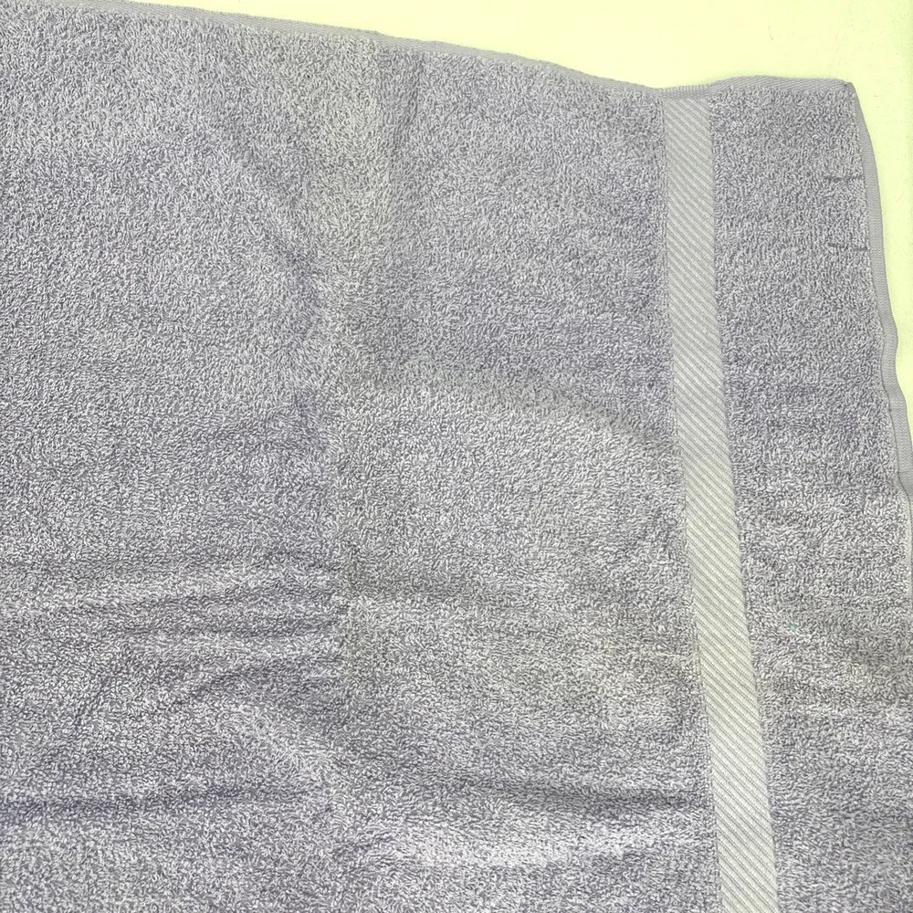 Vintage Sears Grape Sherbet Bath Towel & 2 Wash Cloth Lot‎ All Cotton 60s MCM